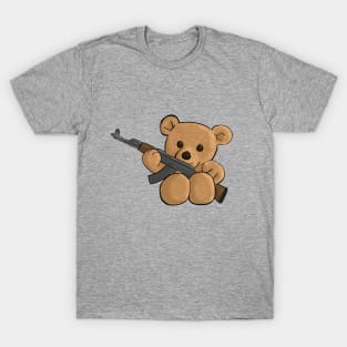 Bear with Gun T-Shirt